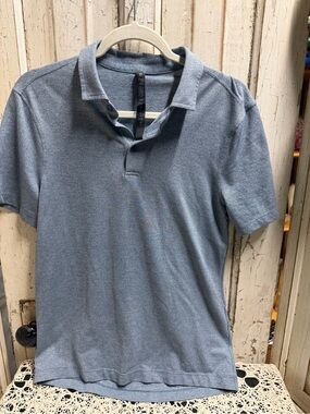 lululemon athletica Men's Slate Blue Polo